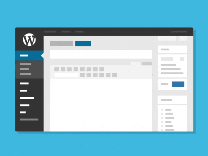 wordpress backend